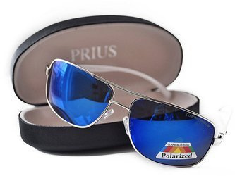 Okulary Polaryzacyjne Aviatory Niskie Blue 5C20