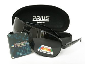 Okulary Polaryzacyjne Aviatory Niskie Czarny 11C1