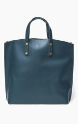 Vera Pelle Włoska Torebka Skóra Shopper Zieleń 840