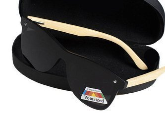 Okulary Drewniane Polaryzacyjne Przeciwsłoneczne Nerdy Lustrzanki