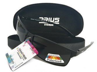 OKULARY POLARYZACYJNE NISKIE PILOTKI AVIATORY CZARNY